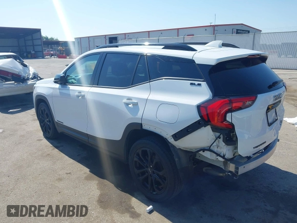 2020 GMC Terrain SLE with VIN 3GKALMEV0LL141234, listed as a IAAI auction lot 42568298 with 126,189 mi miles and . Bid and sale history available at DreamBid. Image 3.