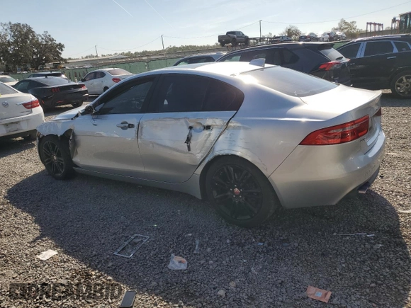 2017 Jaguar XE with VIN SAJAE4BN7HA971719, listed as a Copart auction lot 43630865 with 93,434 mi miles and Salvage Title. Bid and sale history available at DreamBid. Image 2.