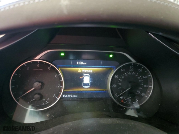 2016 Nissan Murano S with VIN 5N1AZ2MG1GN110593, listed as a Copart auction lot 47874785 with 154,292 mi miles and Salvage Title. Bid and sale history available at carsss.com. Image 9.