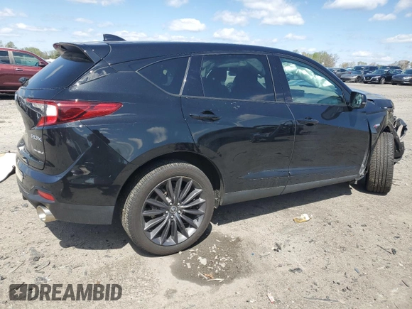 2024 Acura RDX w/A-Spec Advance Package with VIN 5J8TC2H83RL001330, listed as a Copart auction lot 52334685 with 10,401 mi miles and Salvage Title. Bid and sale history available at carsss.com. Image 3.