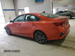 2021 Kia Forte GT-Line with VIN 3KPF34AD9ME281237, listed as a Copart auction lot 49292395 with 77,580 mi miles and Salvage Title. Bid and sale history available at carsss.com. Image 2.
