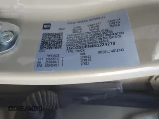 2022 Chevrolet Colorado 2WD Z71 с VIN 1GCGSDEN4N1224278, выставлен на аукционе Copart как лот 43210675 с пробегом 30 915 миль миль и На запчасти • Non repairable. История ставок и продаж доступна на DreamBid. Изображение 13.