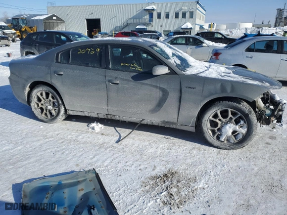 2017 Dodge Charger SXT with VIN 2C3CDXJG7HH653166, listed as a Copart auction lot 45745245 with 190,257 mi miles and Salvage Title. Bid and sale history available at carsss.com. Image 4.