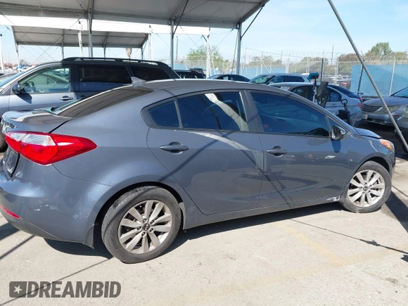 2014 Kia Forte LX with VIN KNAFX4A67E5182013, listed as a IAAI auction lot 41878931 with 35,967 mi miles. Bid and sale history available at carsss.com. Image 13.