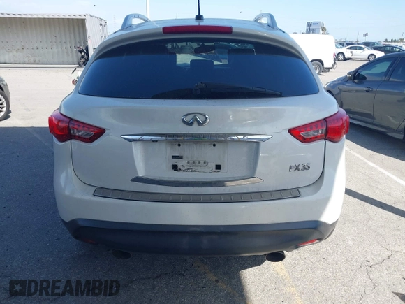 2010 Infiniti FX35 with VIN JN8AS1MU8AM801422, listed as a IAAI auction lot 41955709 with 202,345 mi miles. Bid and sale history available at carsss.com. Image 16.