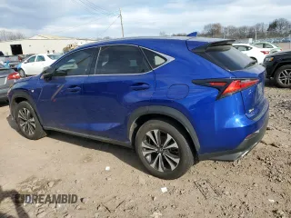 2020 Lexus NX with VIN JTJSARDZ2L2223679, listed as a Copart auction lot 46515665 with 55,746 mi miles and Salvage Title. Bid and sale history available at carsss.com. Image 2.