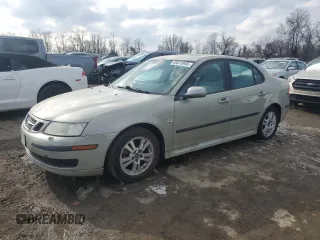 2006 Saab 9-3 z VIN YS3FD49Y361019720, wystawiony jako Copart lot #89375945 z przebiegiem 78 911 mil mil oraz Czysty tytuł • Clean title. Historia ofert i sprzedaży dostępna na DreamBid. Obrazek 1.