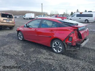 2016 Toyota Prius Four with VIN JTDKARFU7G3517602, listed as a IAAI auction lot 41536667 with 26,728 mi miles. Bid and sale history available at carsss.com. Image 3.