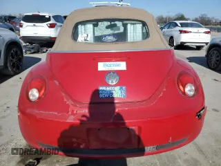 2007 Volkswagen Beetle with VIN 3VWRF31Y87M421898, listed as a Copart auction lot 83316724 with Not Provided miles and Salvage Title. Bid and sale history available at DreamBid. Image 6.