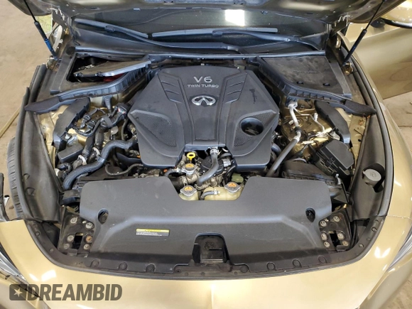 2019 Infiniti Q60 Luxe with VIN JN1EV7EL7KM290898, listed as a Copart auction lot 67174033 with 34,901 mi miles and Salvage Title. Bid and sale history available at DreamBid. Image 11.