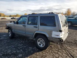 2000 Jeep Cherokee Police with VIN 1J4FF48S5YL195314, listed as a Copart auction lot 81909784 with 95,694 mi miles and Salvage Title. Bid and sale history available at carsss.com. Image 2.