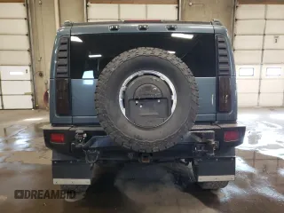 2006 Hummer H2 with VIN 5GRGN23U86H113357, listed as a Copart auction lot 75432754 with 170,799 mi miles and Salvage Title. Bid and sale history available at carsss.com. Image 6.