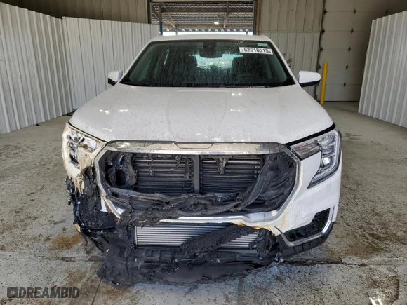 2024 GMC Terrain SLE with VIN 3GKALMEG6RL299751, listed as a Copart auction lot 52618515 with 27,251 mi miles and Clean Title. Bid and sale history available at carsss.com. Image 5.