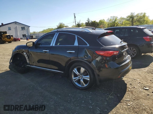 2009 Infiniti FX with VIN JNRAS18W79M158466, listed as a Copart auction lot 54892095 with 165,920 mi miles and Salvage title. Bid and sale history available at DreamBid. Image 2.