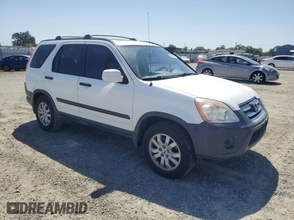 2005 Honda CR-V EX with VIN JHLRD78815C002931, listed as a Copart auction lot 55308175 with 179,685 mi miles and Salvage Title. Bid and sale history available at DreamBid. Image 4.