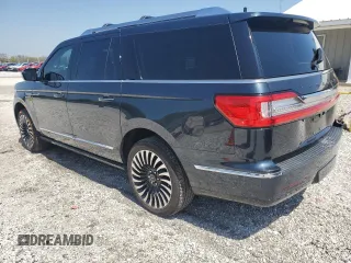 2021 Lincoln Navigator Black Label z VIN 5LMJJ3TT9MEL16717, wystawiony jako Copart lot #51939315 z przebiegiem 56 137 mil mil oraz Szkody całkowita. Historia ofert i sprzedaży dostępna na DreamBid. Obrazek 2.