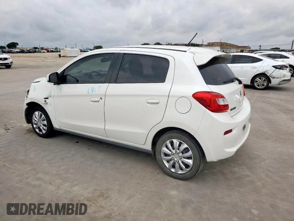 2018 Mitsubishi Mirage ES с VIN ML32A3HJ3JH013626, выставлен на аукционе Copart как лот 54129455 с пробегом 168 445 миль миль и Списание • Salvage title. История ставок и продаж доступна на DreamBid. Изображение 2.