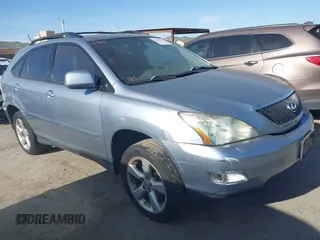 2005 Lexus RX 330 with VIN JTJHA31U450080748, listed as a IAAI auction lot 42095171 with 215,937 mi miles. Bid and sale history available at carsss.com. Image 1.