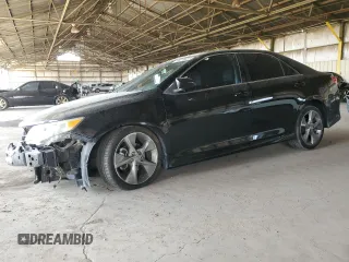 2014 Toyota Camry SE with VIN 4T1BK1FK3EU548250, listed as a Copart auction lot 48218025 with 123,614 mi miles and Salvage Title. Bid and sale history available at carsss.com. Image 1.