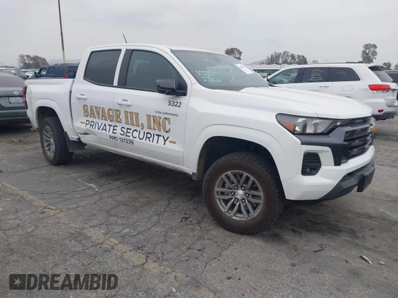 2024 Chevrolet Colorado 2WD LT with VIN 1GCPSCEK0R1117797, listed as a IAAI auction lot 41891876 with 25,580 mi miles and . Bid and sale history available at DreamBid. Image 1.