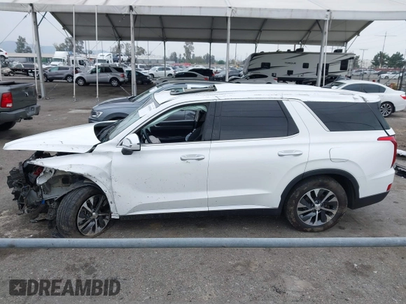 2021 Hyundai Palisade SEL z VIN KM8R24HE3MU305527, wystawiony jako IAAI lot #41890500 z przebiegiem 55 514 mil mil oraz . Historia ofert i sprzedaży dostępna na DreamBid. Obrazek 14.