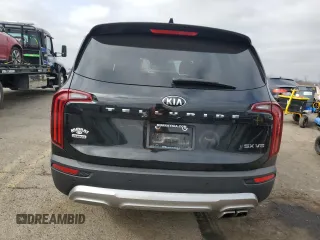 2020 Kia Telluride SX with VIN 5XYP5DHC8LG067742, listed as a Copart auction lot 49275775 with 62,368 mi miles and Salvage Title. Bid and sale history available at DreamBid. Image 6.