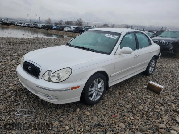 2004 Hyundai Sonata GLS with VIN KMHWF35HX4A994838, listed as a Copart auction lot 41637995 with 235,568 mi miles and Clean Title. Bid and sale history available at carsss.com. Image 1.