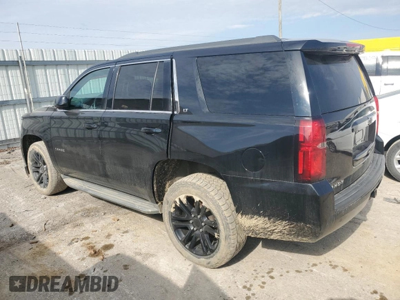 2015 Chevrolet Tahoe LT with VIN 1GNSKBKC6FR146498, listed as a Copart auction lot 46576715 with 156,106 mi miles and Clean title. Bid and sale history available at DreamBid. Image 2.