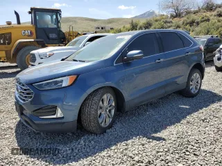 2019 Ford Edge Titanium z VIN 2FMPK4K91KBB81098, wystawiony jako Copart lot #53604115 z przebiegiem 70 179 mil mil oraz Szkoda całkowita • Salvage title. Historia ofert i sprzedaży dostępna na DreamBid. Obrazek 1.