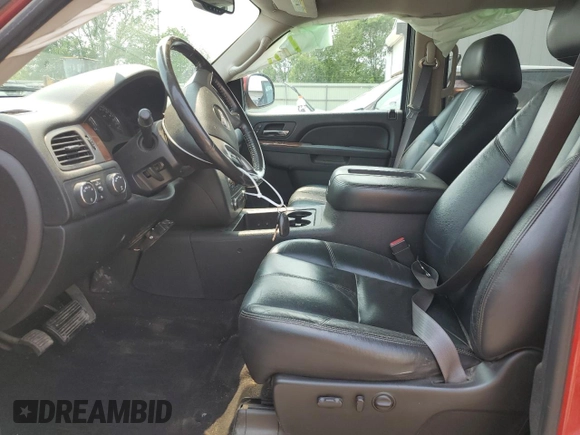 2011 GMC Sierra 1500 SLT with VIN 3GTP2WE32BG233455, listed as a Copart auction lot 58928725 with 155,505 mi miles and Salvage title. Bid and sale history available at DreamBid. Image 7.
