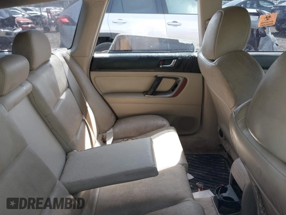 2006 Subaru Legacy Outback XT Limited with VIN 4S4BP67C864301524, listed as a IAAI auction lot 42157830 with Not provided miles and . Bid and sale history available at DreamBid. Image 8.