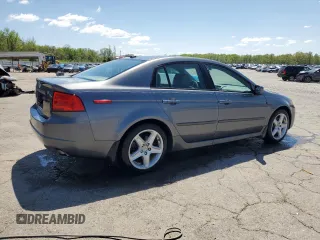 2006 Acura TL with VIN 19UUA66226A047397, listed as a Copart auction lot 51333605 with 226,136 mi miles and Salvage Title. Bid and sale history available at carsss.com. Image 3.