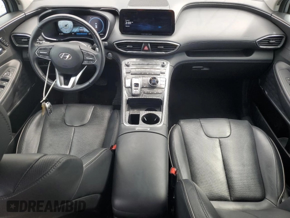 2023 Hyundai Santa Fe Limited with VIN 5NMS4DAL1PH519338, listed as a Copart auction lot 50132215 with 56,259 mi miles and Salvage Title. Bid and sale history available at carsss.com. Image 8.