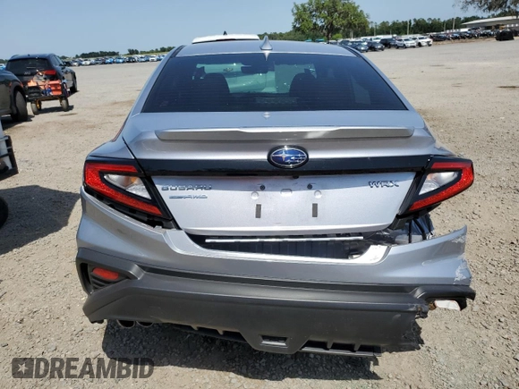 2022 Subaru WRX Premium with VIN JF1VBAF64N9007303, listed as a Copart auction lot 57063265 with 16,578 mi miles and Non repairable. Bid and sale history available at DreamBid. Image 6.