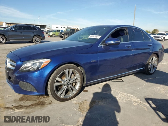 2018 Mercedes-Benz C 350e with VIN 55SWF4HB6JU262726, listed as a Copart auction lot 80321474 with 113,440 mi miles and Clean title. Bid and sale history available at DreamBid. Image 1.