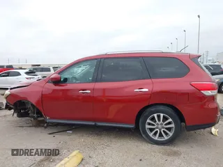 2016 Nissan Pathfinder S with VIN 5N1AR2MM5GC628370, listed as a IAAI auction lot 42193653 with 149,120 mi miles and . Bid and sale history available at DreamBid. Image 15.