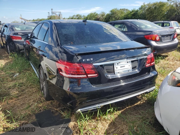 2016 Mercedes-Benz E-Class AMG E 63 S with VIN WDDHF7GBXGB201717, listed as a Copart auction lot 62042312 with 0 mi miles. Bid and sale history available at carsss.com. Image 3.