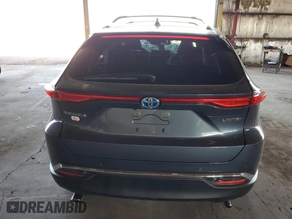 2024 Toyota Venza LE with VIN JTEAAAAH7RJ169222, listed as a Copart auction lot 69054644 with 2,154 mi miles and Salvage Title. Bid and sale history available at carsss.com. Image 6.