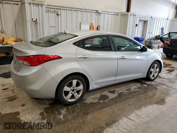 2013 Hyundai Elantra GLS с VIN 5NPDH4AE9DH317408, выставлен на аукционе Copart как лот 58868635 с пробегом 126 094 миль миль и Чистый • Clean title. История ставок и продаж доступна на DreamBid. Изображение 3.