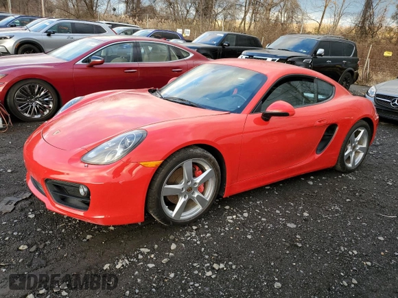 2015 Porsche Cayman S with VIN WP0AB2A80FK184769, listed as a Copart auction lot 83772914 with Not Provided miles and Salvage Title. Bid and sale history available at DreamBid. Image 1.