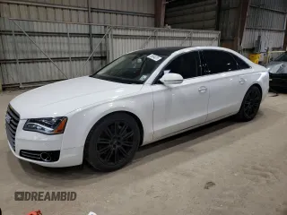 2014 Audi A8 4.0T z VIN WAUR2AFD1EN005555, wystawiony jako Copart lot #55664075 z przebiegiem 170 188 mil mil oraz Szkoda całkowita • Salvage title. Historia ofert i sprzedaży dostępna na DreamBid. Obrazek 1.