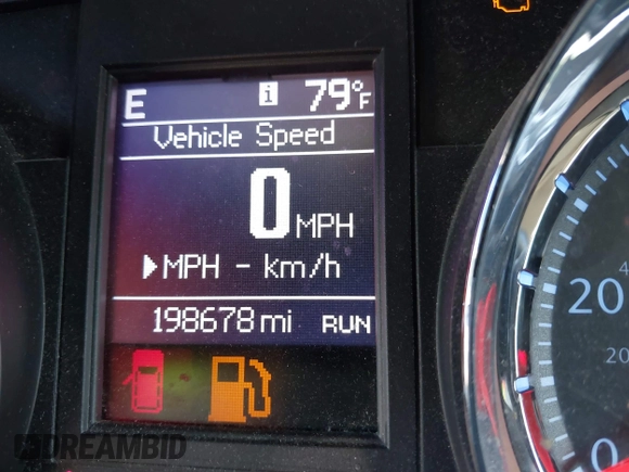 2013 Chrysler Town & Country Touring-L with VIN 2C4RC1CG6DR650928, listed as a IAAI auction lot 41740639 with 198,678 mi miles. Bid and sale history available at carsss.com. Image 7.