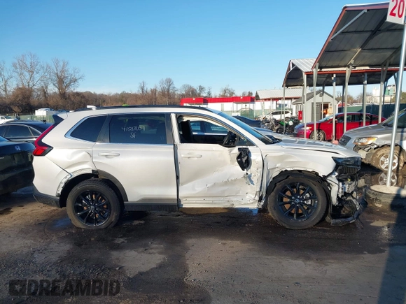 2025 Honda CR-V Sport-L with VIN 7FARS6H84SE053534, listed as a IAAI auction lot 41587207 with 2,427 mi miles and . Bid and sale history available at DreamBid. Image 13.