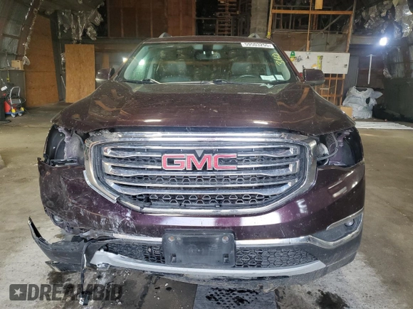 2017 GMC Acadia SLT with VIN 1GKKNULS8HZ223039, listed as a Copart auction lot 59503255 with 186,577 mi miles and Salvage title. Bid and sale history available at DreamBid. Image 5.