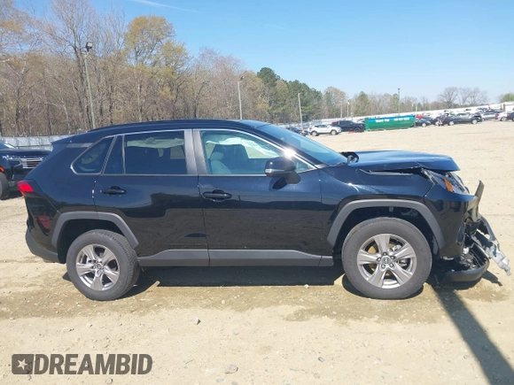 2023 Toyota RAV4 XLE with VIN 2T3W1RFV4PC237032, listed as a IAAI auction lot 41905673 with 13,733 mi miles. Bid and sale history available at carsss.com. Image 13.