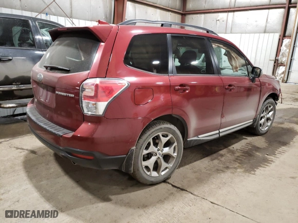 2018 Subaru Forester Touring with VIN JF2SJAWC9JH609122, listed as a Copart auction lot 48861315 with 50,957 mi miles and Salvage Title. Bid and sale history available at carsss.com. Image 3.