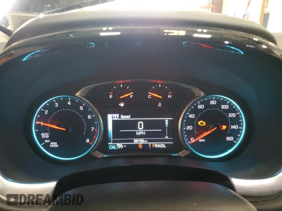 2019 Chevrolet Traverse LT Cloth z VIN 1GNEVGKW0KJ283022, wystawiony jako Copart lot #58908455 z przebiegiem 55 155 mil mil oraz Szkoda całkowita • Salvage title. Historia ofert i sprzedaży dostępna na DreamBid. Obrazek 9.