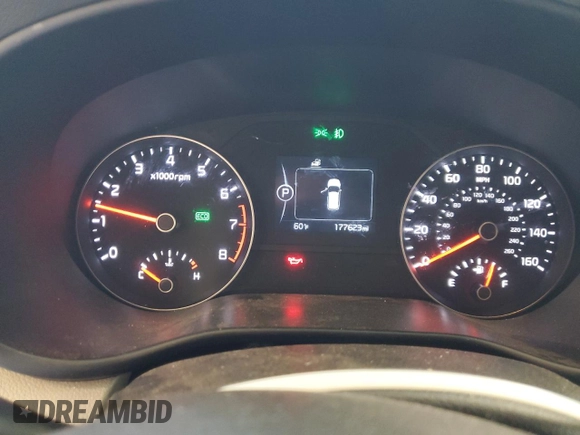 2019 Kia Sportage EX with VIN KNDPNCAC3K7504952, listed as a Copart auction lot 49493115 with 177,623 mi miles and Salvage title. Bid and sale history available at DreamBid. Image 9.