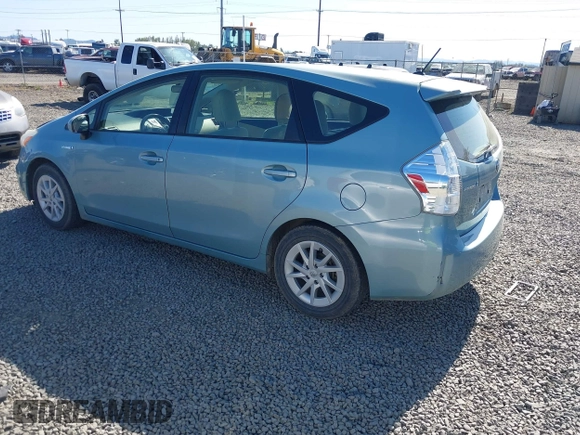 2013 Toyota Prius Two with VIN JTDZN3EU6D3203677, listed as a IAAI auction lot 42078214 with 194,087 mi miles and . Bid and sale history available at carsss.com. Image 3.