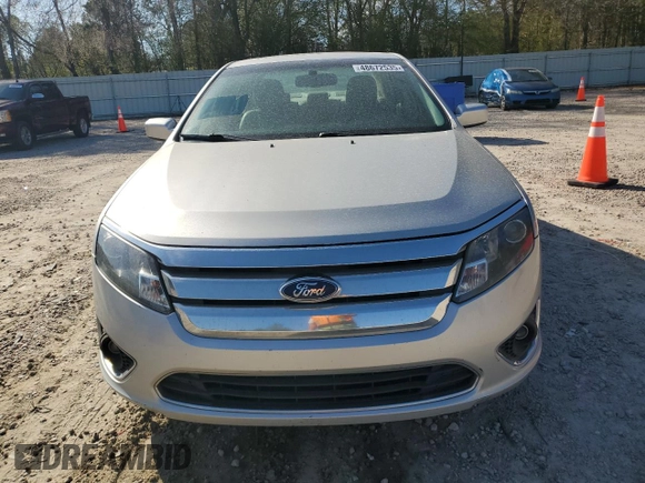 2010 Ford Fusion SEL with VIN 3FAHP0JG6AR333076, listed as a Copart auction lot 48672535 with 314,113 mi miles and Salvage Title. Bid and sale history available at carsss.com. Image 5.